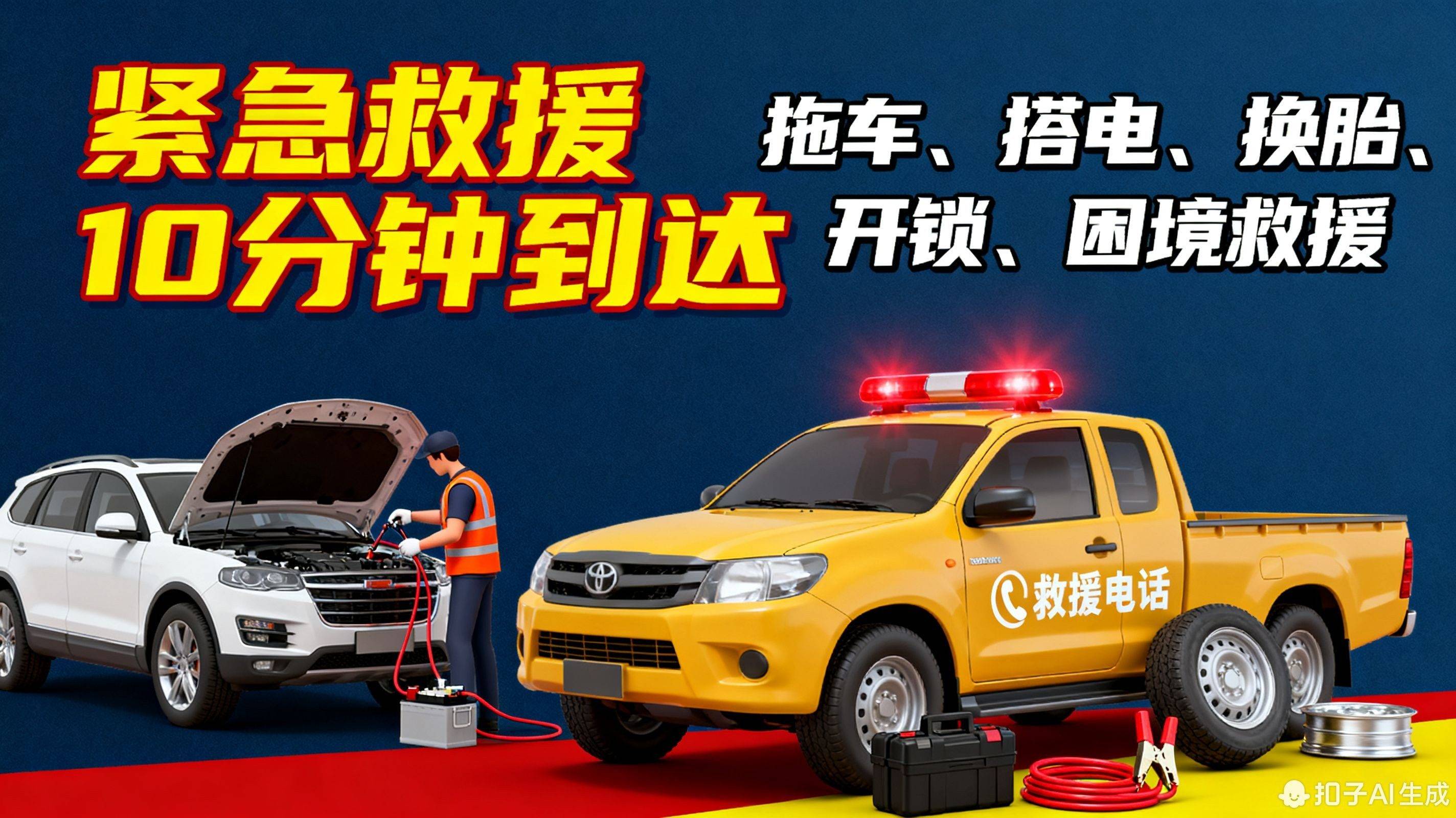 详细阅读:宁波最新24小时上门汽车搭电救援方法分析(最方便真实的宁波上门汽车搭电多少钱方法) 宁波最新24小时上门汽车搭电救援方法分析(最方便真实的宁波上门汽车搭电多少钱方法)